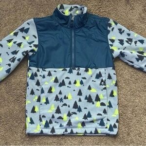 The North Face Boys Tundra Fleece 1/4 Zip Pullover - Size M (10/12)